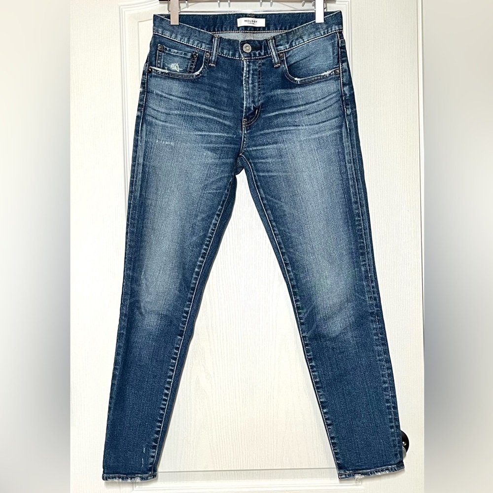 MOUSSY VINTAGE Sundance Mid Rise Skinny Jeans Size 27 Sustainable Premium Casual